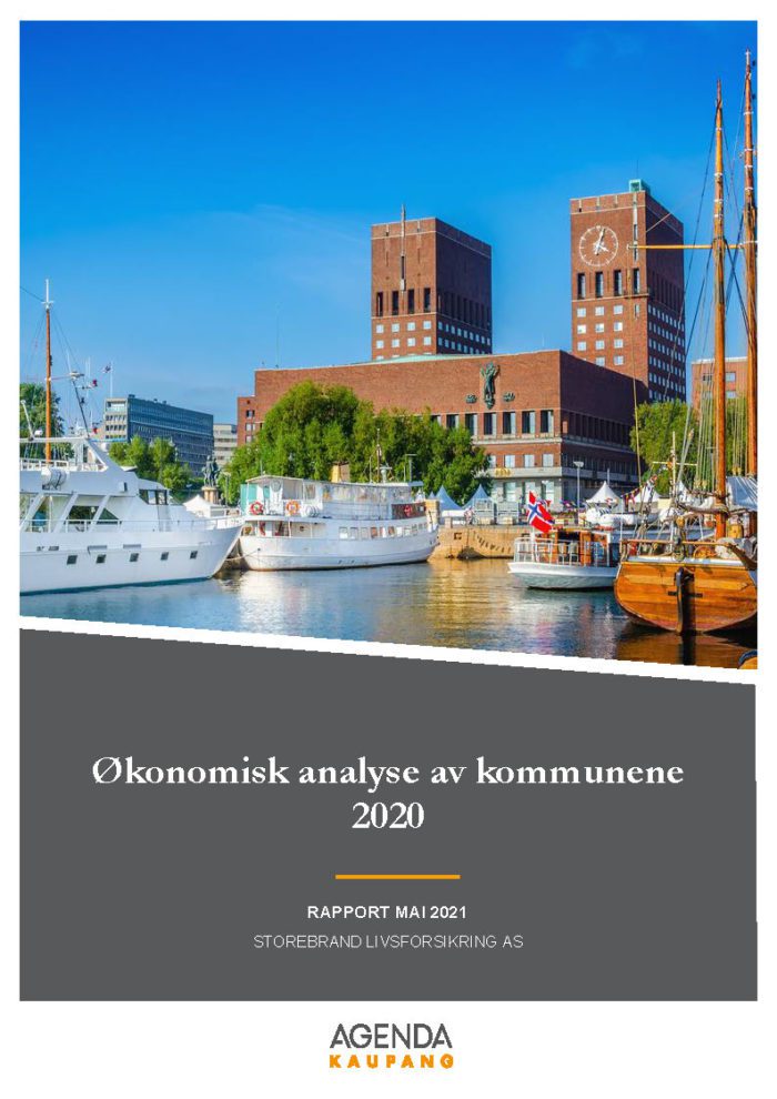 Forside Økonomisk analyse av kommunene 2020 Agenda Kaupang