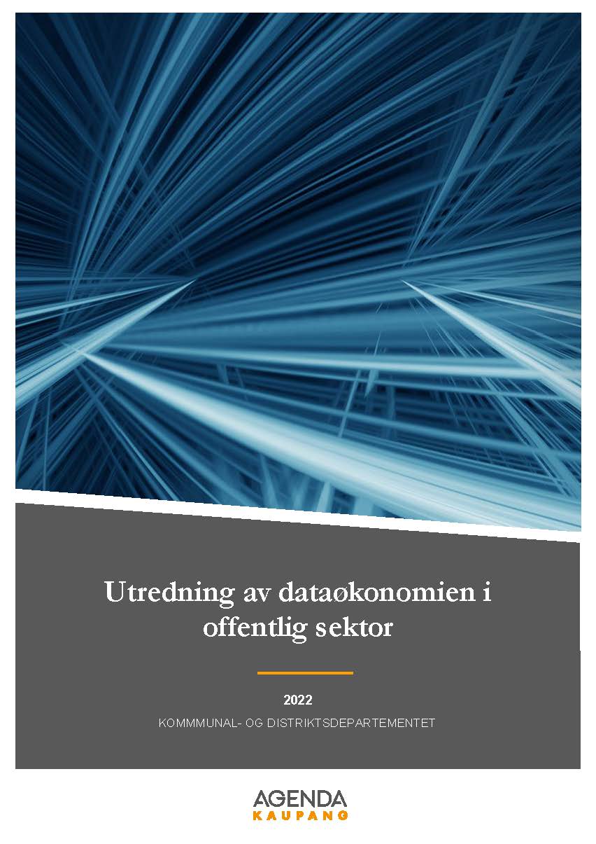 Utredning av dataøkonomien i offentlig sektor