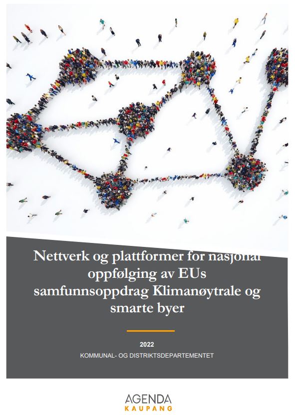 Nettverk og plattformer for nasjonal oppfølging av EUs samfunnsoppdrag Klimanøytrale og smarte byer