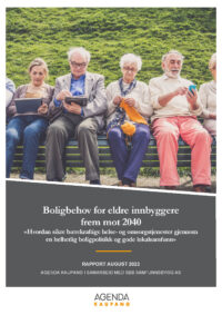 Boligbehov for eldre innbyggere fram mot 2040