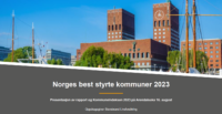 Norges best styrte kommuner 2023 – presentasjon Arendalsuka 2023