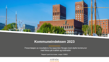 Norges best styrte kommuner – Kommunerapport Larvik